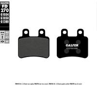 GALFER FD270G1050 BRAKE PAD SCOOTER ORGANIC RIEJU RS2 50 MATRIX 2003