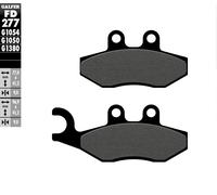 GALFER FD277G1054 BRAKE PAD SEMI METAL VESPA GTS 300 I.E. SUPER 2009