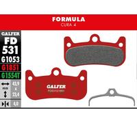 GALFER FD531G1851 BRAKE PAD ADVANCED PASTIGLIE FRENO AVANZATE G1851