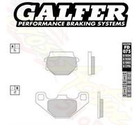 GALFER PASTIGLIE FRENO ANTERIORE LAVERDA 700 EL CID 1990 - SINTERIZZATE PADS