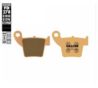 PASTIGLIE FRENO SINTERIZZATE GALFER FD278G1396 POSTERIORI HONDA CR - CRF