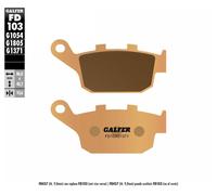 Galfer Street Fd103g1371 Sintered Brake Pads Oro