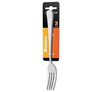 Galicja Boston Posate in acciaio inox - Posate - Cutlery - Posate in acciaio inox - Posate da Bistro - Posate antiruggine - Forchetta - Cutlery - Set da 3 pezzi 20,3 x 2,5 cm