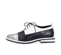 Galieti Scarpe derby stringate con inserti a contrasto