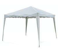 Galileo 2179277 Tenere Gazebo Estensibile, Alluminio, 3x3 mt, Bianco