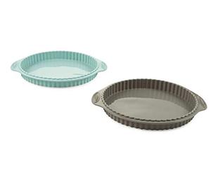 Galileo casa 2193601 Stampo crostata Silicone 30.5x27x3.5cm 2 Ass