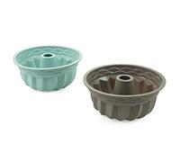 Galileo Casa 2193603 Stampo ciambellone Silicone 23.5x9.5cm 2 Ass