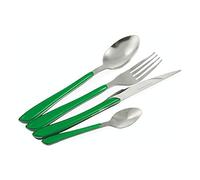 Galileo Casa 2197261 louvre Posate 24 pz Verde, Acciaio + Plastica