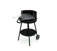 Barbecue Tondo Con Ruote 51x85x63cm