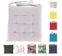 Galileo Casa Cuscino 100% Cotone 40x40cm 600 gr Rosa c/Lacci