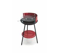 Galileo Casa Galileo 2145379 Barbecue, Tondo, Rosso, Ferro, Acciaio, 42 cm
