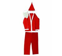 Galileo Casa Natale Completo Costume Babbo, Feltro, Rosso, 1x40x200 cm