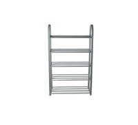 Galileo Casa PORTASCARPE 5 15 Paia 2 Ass. SCARPIERA, Grigio E Verde, Ripiano: l. 47 x p. 19 cm Ingombro Totale: l. 50 x p. 19 x h. 82,5 cm