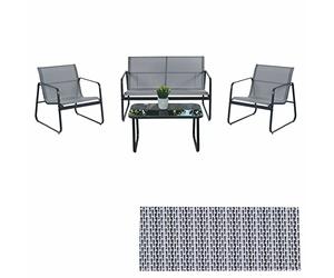 Galileo Casa Set Giardino, 4 Pezzi