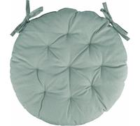 Galileo Cuscino sedia outdoor idrorepellente tondo verde salvia 40x7 cm 100% cotone Estè - 5914900