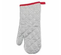 GALILEO Guanto barbecue termoresistente, imbottito, 36,5cm, silver BestBQ
