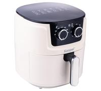 GALILEO Kooper Friggitrice ad Aria 6 L, 2 Manopole, 27,2 x 35,5 x 30 cm, Avorio, 1500 W