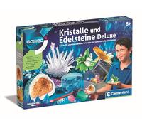 Galileo Lab - Cristalli e gemme Deluxe, cristalli e raccolgono pietre preziose per bambini dagli 8 anni in su, 59330 di Clementoni