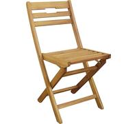 Galileo Casa Sedia Pieghevole Acacia 41x55x89