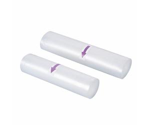 GALILEO Set 2 rotoli per macchina sottovuoto, 5 metri, trasparenti, Kooper