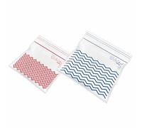 Galileo Set 50 bustine ermetiche richiudibili 2 formati 20,5x20,5 cm - 1 L; 24x26 cm - 2,5 L, SìChef