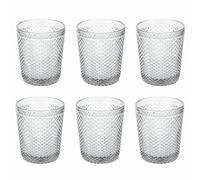 Galileo Set 6 bicchieri acqua 325 ml in vetro, Tivoli