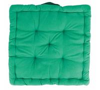 GALILEO SpA Set 4 Cuscino materasso per sedia 40x40x8 cm, verde amazzonia, Sibilla