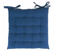 GALILEO SpA Set 5 Cuscino sedia con lacci 40x40 cm, blu, Sibilla