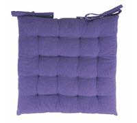 GALILEO SpA Set 5 Cuscino sedia con lacci 40x40 cm, viola, Sibilla