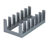 GALILEO Stand Organizer coperchi in plastica PP 28,2x15,1x9,1 cm, 6 Scomparti, SìChef