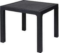 Galileo Tavolo quadrato 80x80 cm da esterno pp effetto rattan 5914102