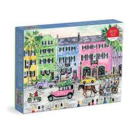 Galison Puzzle Michael Storrings – Natale a Charleston – 1000 pezzi, multicolore