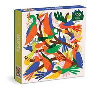 Galison 9780735373228 Chromatic Birds Jigsaw Puzzle, Multicoloured, 500 Pieces