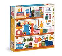 Galison Puzzle Kitchen Essentials Multicolore 500 pezzi sagomati