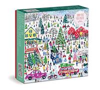 Michael Storrings Christmas Tree Farm 1000 Piece Foil Puzzle by Galison Mudpuppy