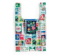 Galison Ever Upward Botanist Bookshelf Packable Nylon Tote Bag (Tote Bag)