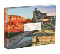 galison Frank Lloyd Wright bifacciale rätsel: Taliesin e Taliesin West