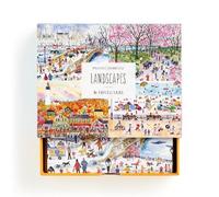 Galison Michael Storrings Landscapes Blank Greeting Card Assortment (Postcards)