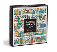 Galison Mudpuppy Books And Ladders Classic Board Game