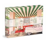 galison Puzzle bifacciale Gray Malin: Dogs in the Beverly Hills Hotel