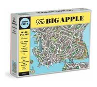 galison Puzzle Big Apple New York 2in1, 1000 pezzi 1 St