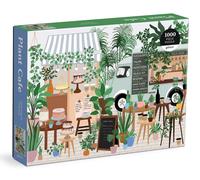 Galison - Puzzle Caffè delle piante - 1000 Pezzi