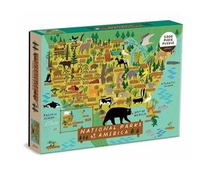galison Puzzle dei parchi nazionali americani 1000 pezzi 1 St
