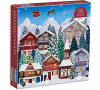 galison Puzzle di Natale Village 500 parti 1 St