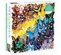 Galison - Puzzle Farfalle arcobaleno - 500 Pezzi