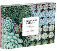 Galison - Puzzle Giardino delle piante grasse - 500 Pezzi
