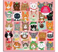 Galison - Puzzle Le Festive Furrballs - 500 Pezzi