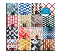 Galison - Puzzle Pavimenti a mosaico - 500 Pezzi