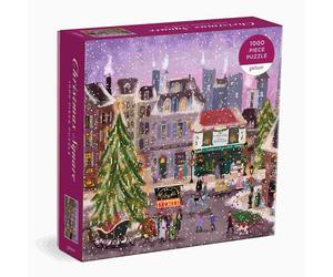 Galison - Puzzle Piazza Natale - 1000 Pezzi