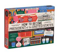 galison Puzzle reversibile Come diventare presidente degli Stati Uniti
